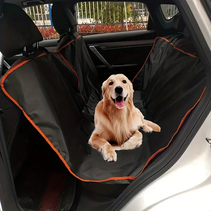 Pet Car Seat Cover – Waterproof Backseat Cushion for Dogs & Cats
