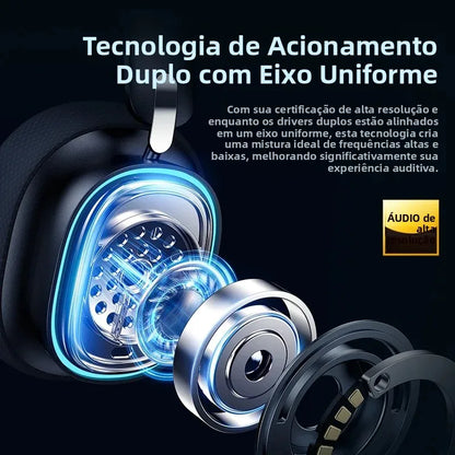 Baseus GH02 Wireless Gaming Headphones – Bluetooth 5.3 & RGB Lighting