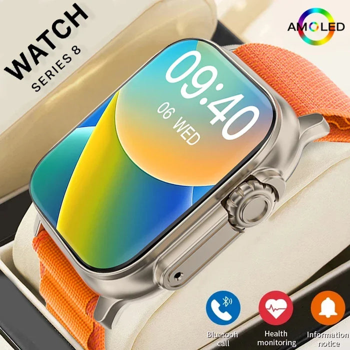 T900 Ultra 2 Pro Smartwatch – 49mm Display, Bluetooth Calls & NFC